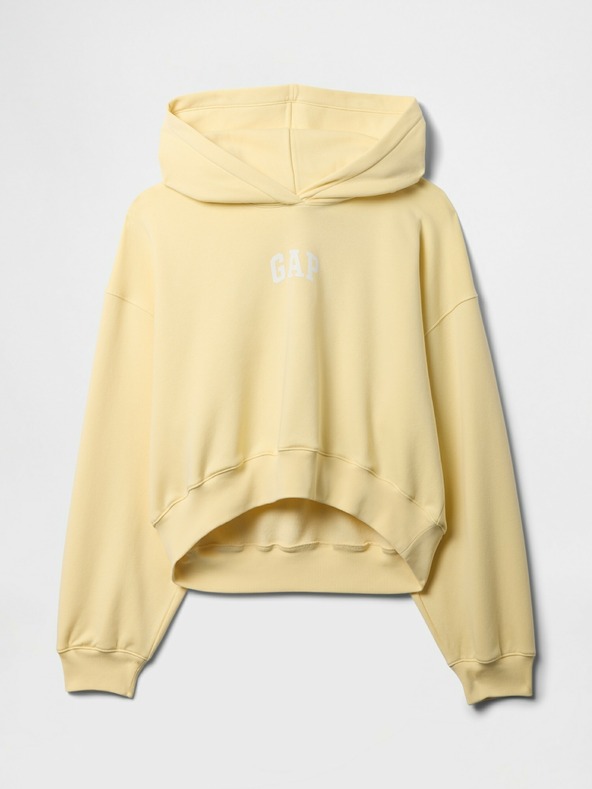 GAP Damen Sweatshirt mit Logo Cropped GAP