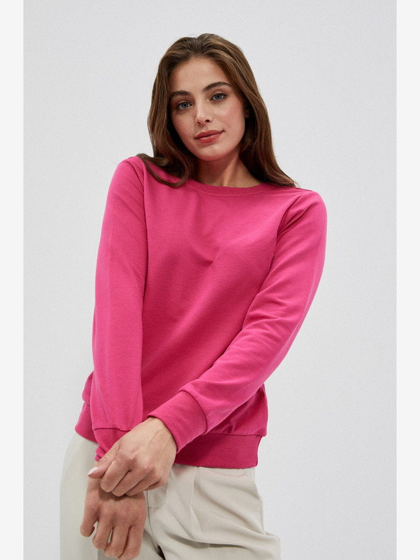 Moodo Rosa Damen Sweatshirt Moodo