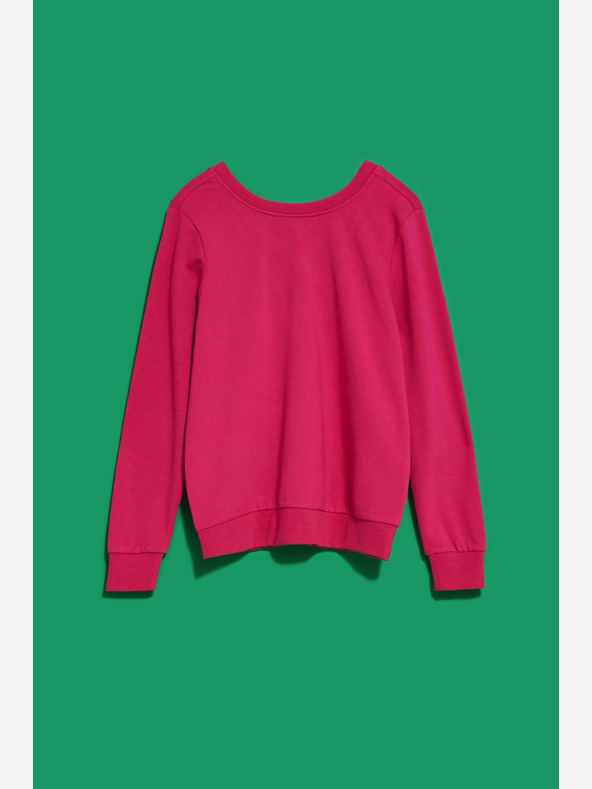 Moodo Rosa Damen Sweatshirt Moodo