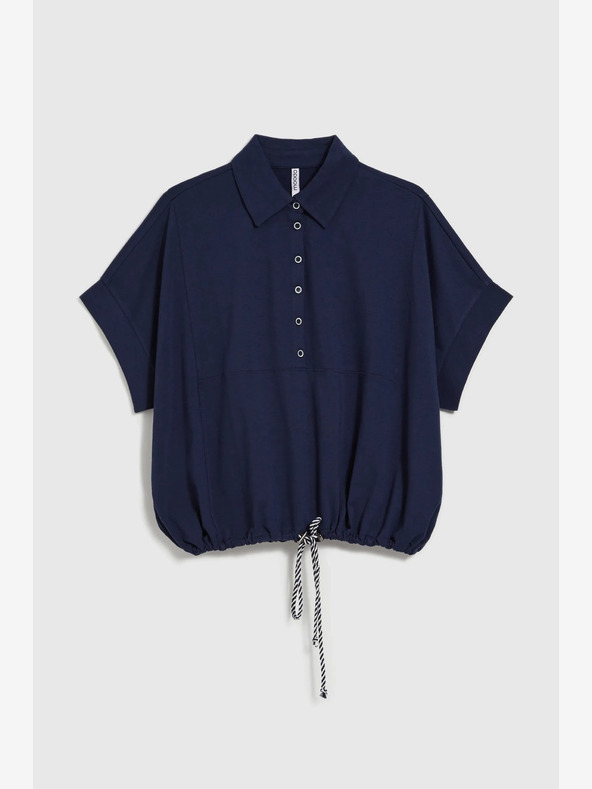 Moodo Dunkelblaues Damenhemd von Moodo