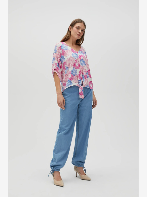 Moodo Damen Bluse Floral Moodo