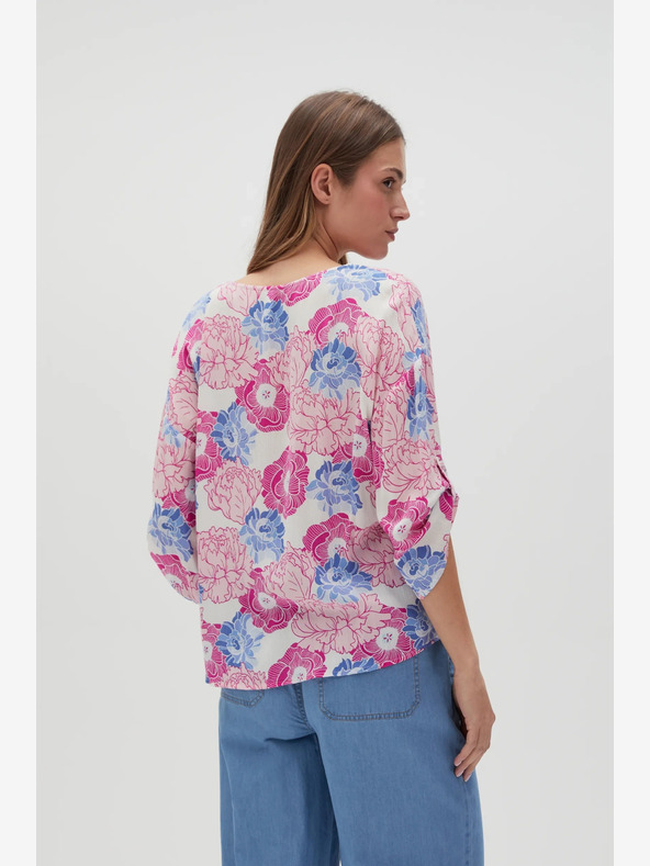 Moodo Damen Bluse Floral Moodo