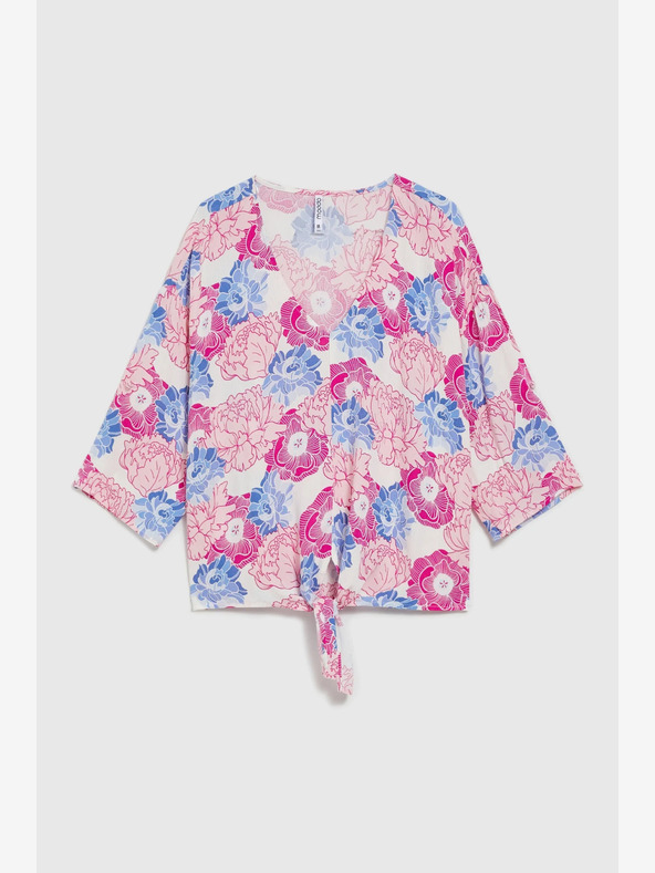 Moodo Damen Bluse Floral Moodo