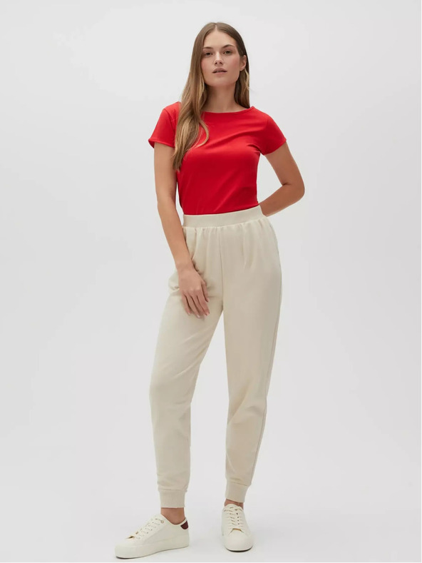 Moodo Beige Damen-Sweatpants Moodo