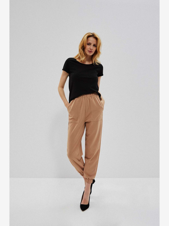 Moodo Braune Damen-Sweatpants von Moodo