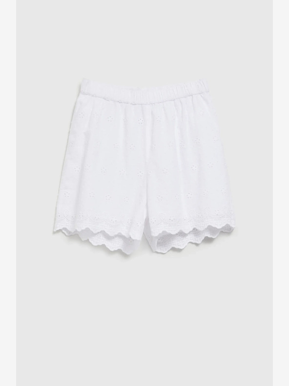 Moodo Weiße Damen Moodo Shorts