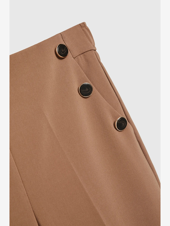 Moodo Braune Damenhosen Moodo