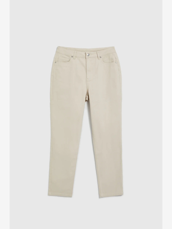Moodo Damen Hose beige Moodo