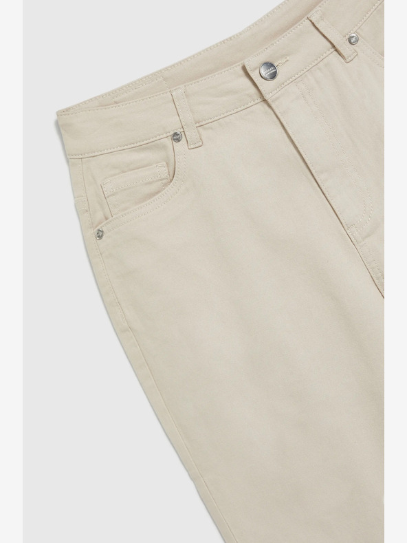 Moodo Damen Hose beige Moodo