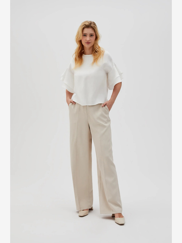 Moodo Moodo Beige Damenhosen