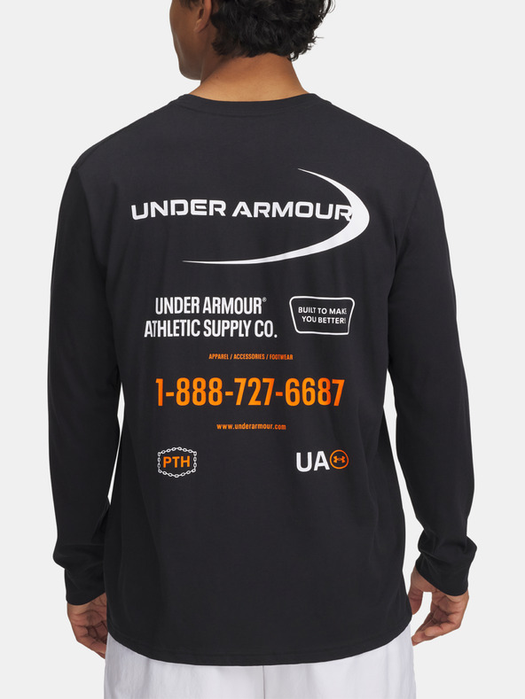 Under Armour Herren-T-Shirt Under Armour UA M WORKWEAR LOGO LS