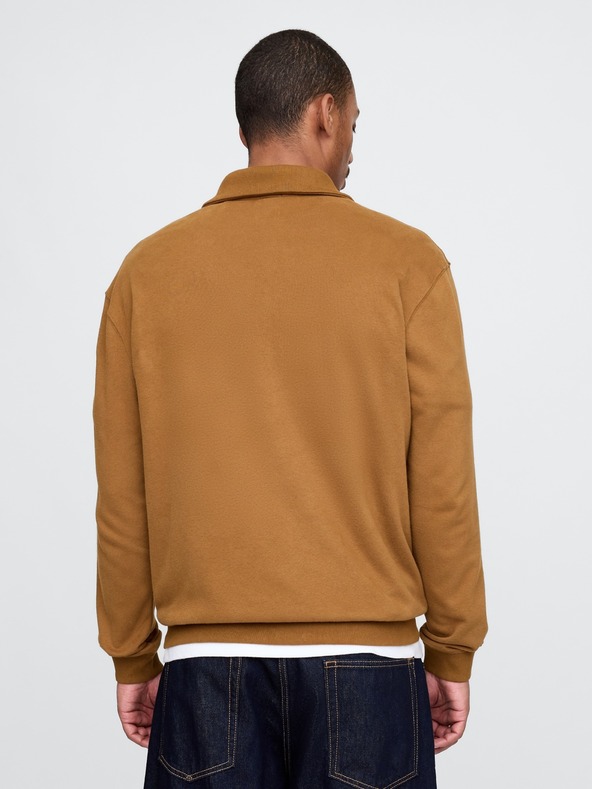 GAP Herren Polo-Sweatshirt mit Logo GAP