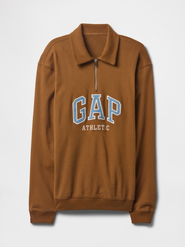 GAP Herren Polo-Sweatshirt mit Logo GAP