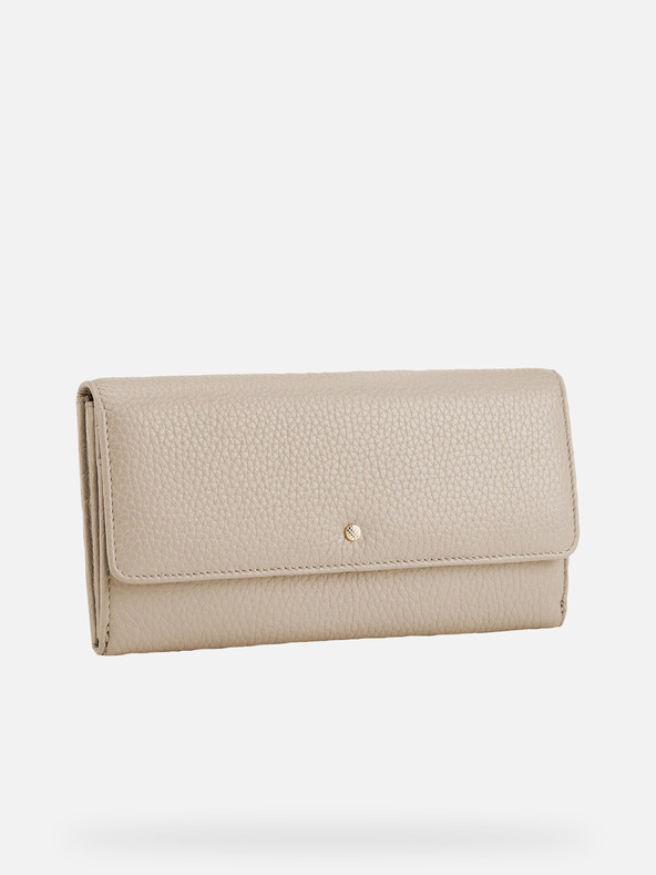 Geox Beige Damen Geox Brieftasche