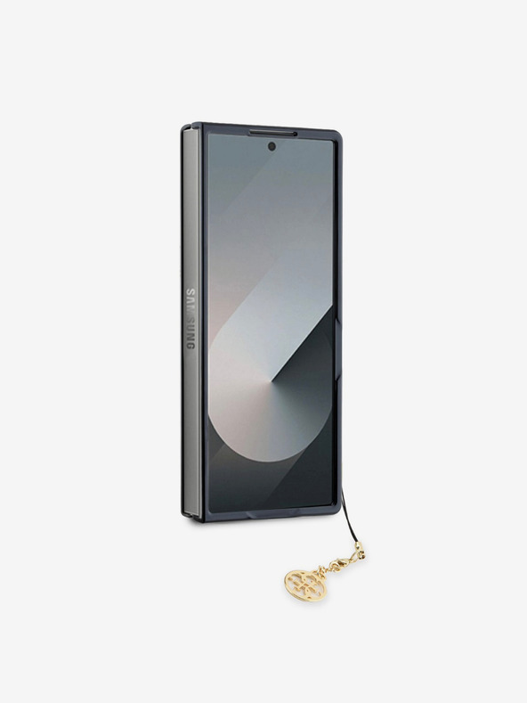 Guess Guess 4G Charm Rückendeckung für Samsung Galaxy Z Fold 6 Braun