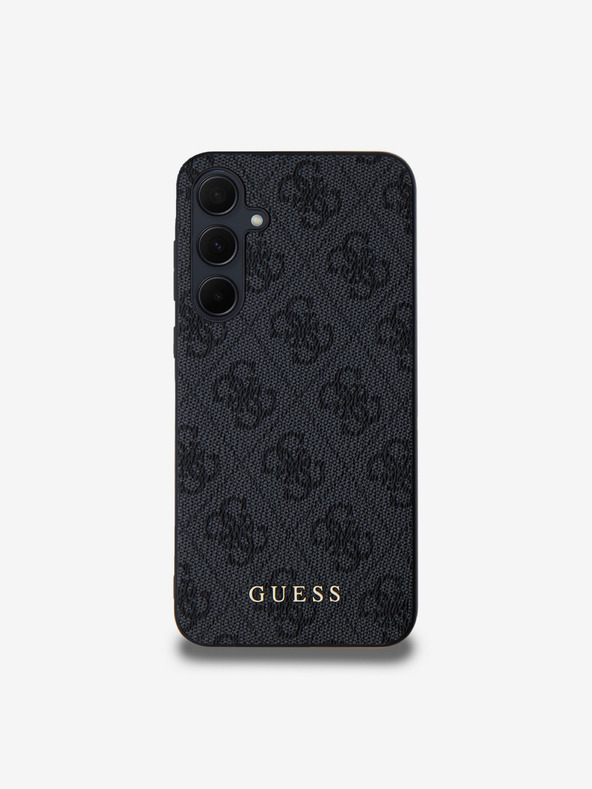 Guess Guess 4G Schutzhülle für Samsung Galaxy A35 5G Grau