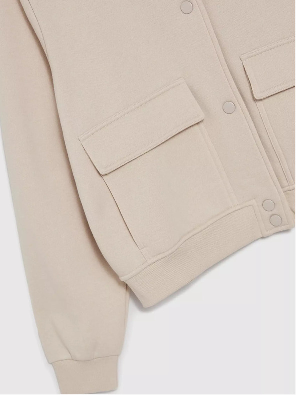 Moodo Moodo Beige Damen Bomber