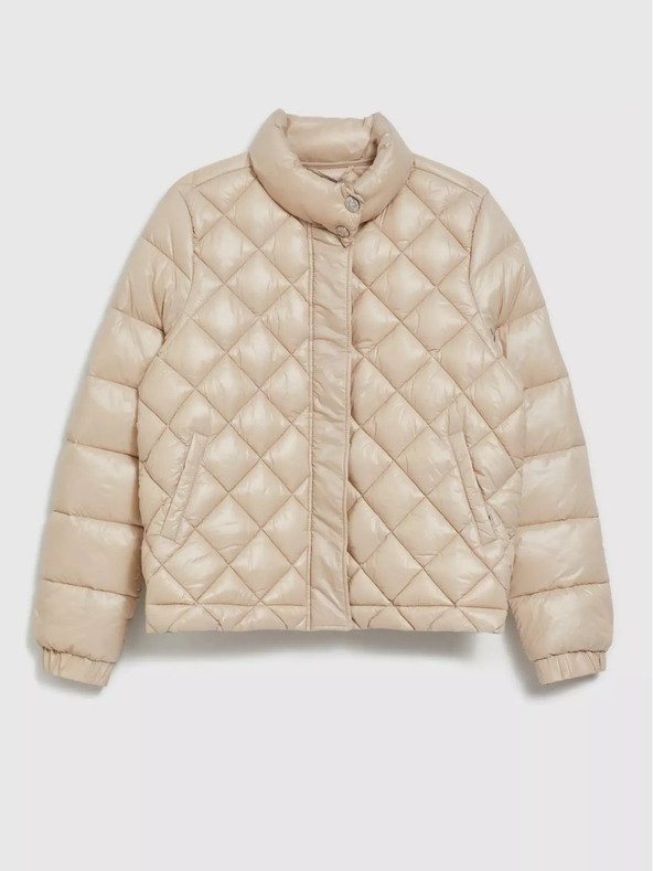 Moodo Beige Damen Steppjacke Moodo