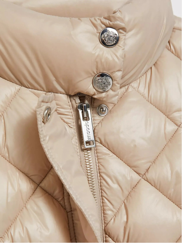 Moodo Beige Damen Steppjacke Moodo