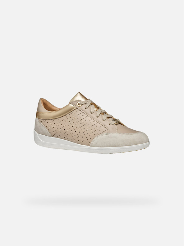 Geox Beige Damen Geox Myria Turnschuhe