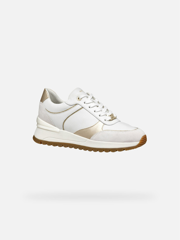 Geox Weiß Damen Geox Desya Turnschuhe