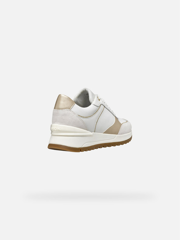 Geox Weiß Damen Geox Desya Turnschuhe