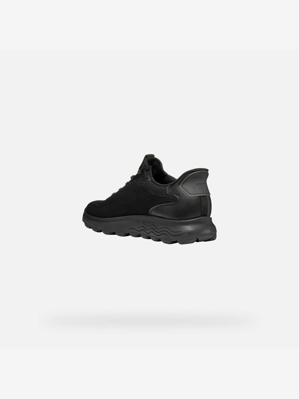 Geox Schwarz Damen Geox Spherica Plus Turnschuhe