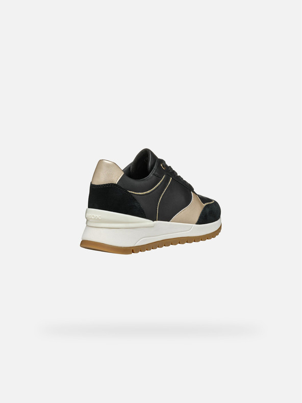 Geox Schwarz Damen Geox Desya Turnschuhe