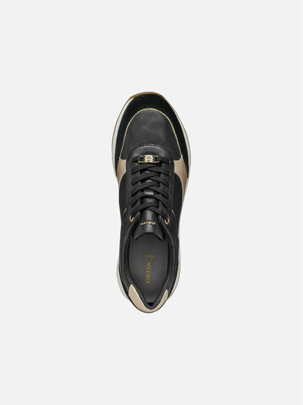 Geox Schwarz Damen Geox Desya Turnschuhe