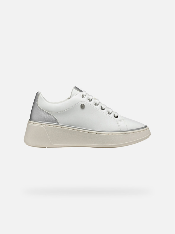 Geox Weiß Damen Geox Sunnetty Turnschuhe