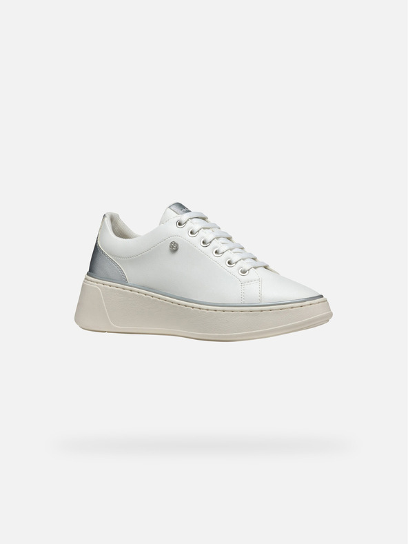 Geox Weiß Damen Geox Sunnetty Turnschuhe
