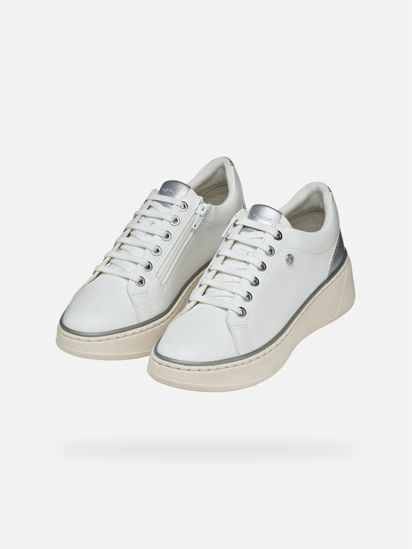 Geox Weiß Damen Geox Sunnetty Turnschuhe
