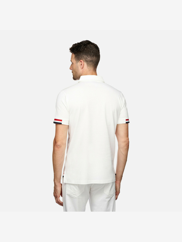 Geox Weißes Herren Poloshirt Geox