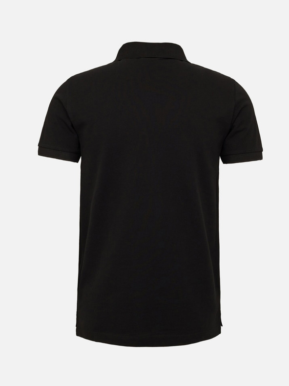 Geox Schwarzes Herren-Poloshirt Geox