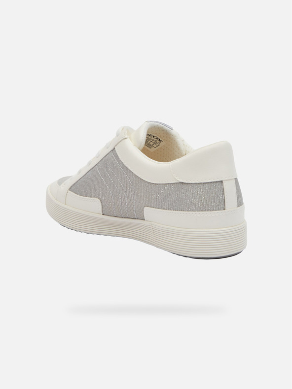 Geox Silber Damen Geox Blomiee Turnschuhe