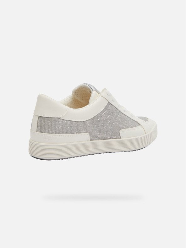 Geox Silber Damen Geox Blomiee Turnschuhe