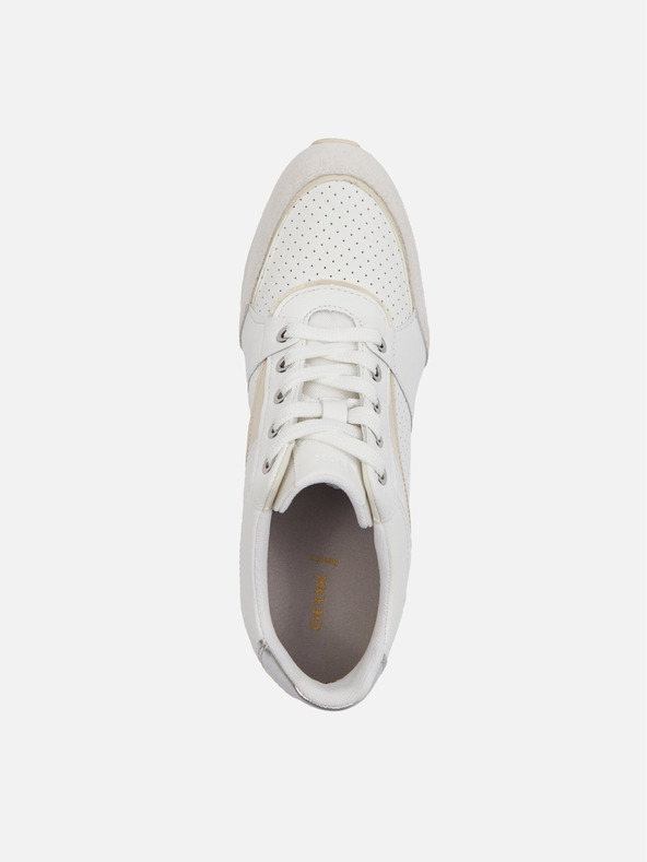 Geox Weiß Damen Geox Zosma Turnschuhe