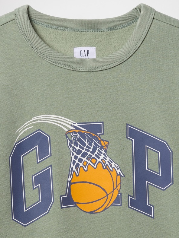 GAP Jungen-Sweatshirt mit Logo und Fleece GAP