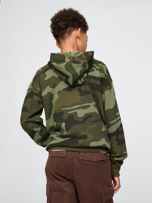GAP Jungen-Sweatshirt mit Logo und Fleece GAP
