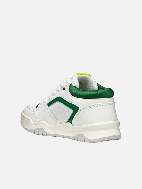 Geox Weiße Geox Perth Jungen Turnschuhe