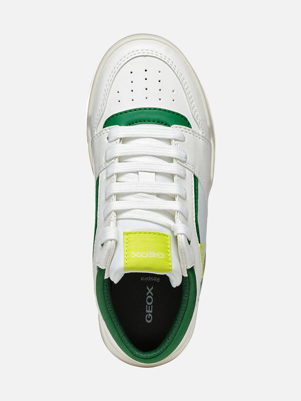 Geox Weiße Geox Perth Jungen Turnschuhe