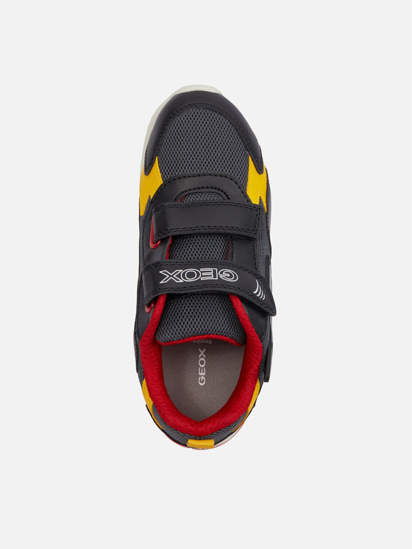 Geox Schwarze Geox Ciberdron Turnschuhe für Jungen