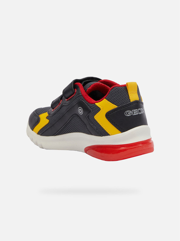 Geox Schwarze Geox Ciberdron Turnschuhe für Jungen