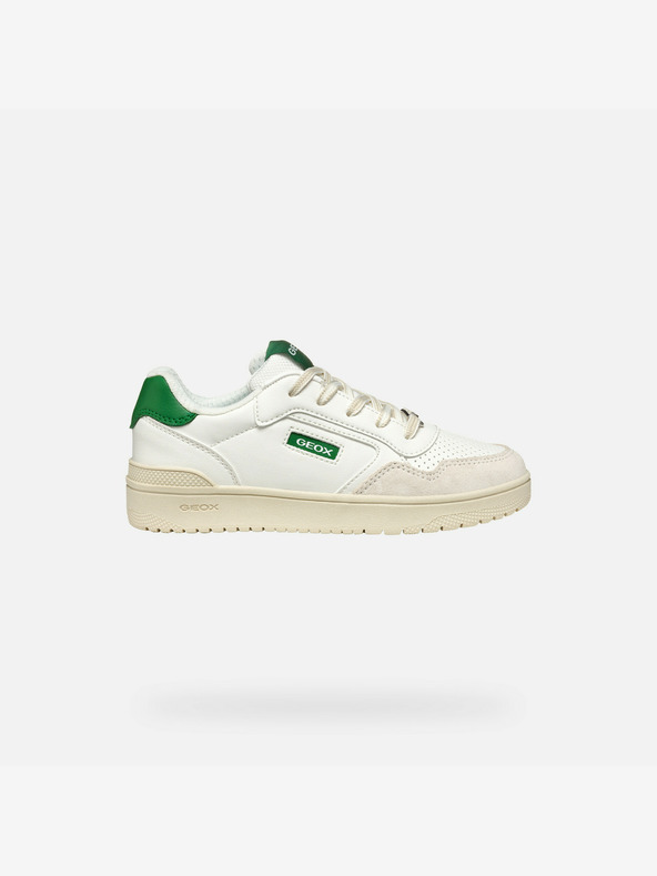 Geox Weiße Geox Washiba Turnschuhe für Jungen