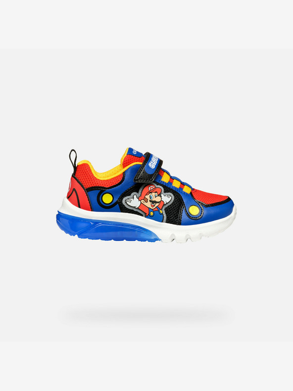 Geox Blaue Geox Ciberdron Turnschuhe für Jungen