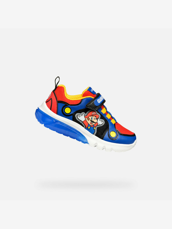 Geox Blaue Geox Ciberdron Turnschuhe für Jungen