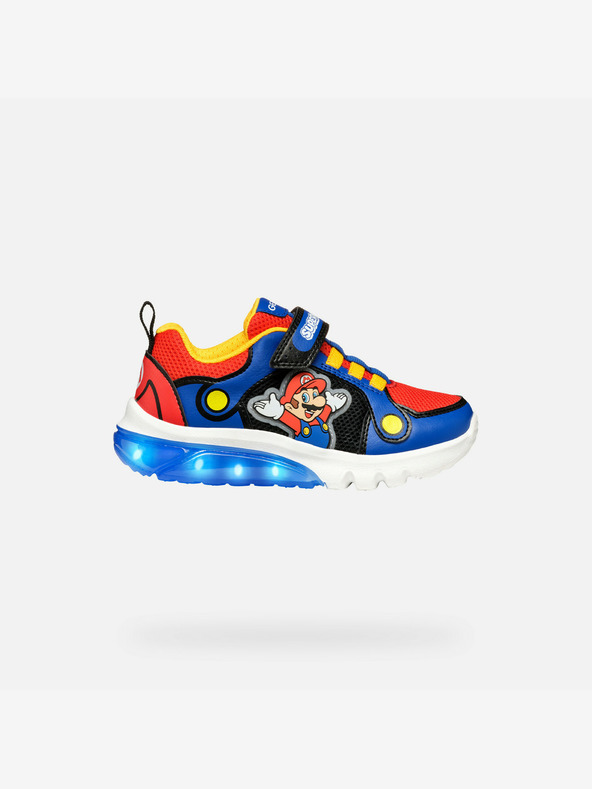 Geox Blaue Geox Ciberdron Turnschuhe für Jungen