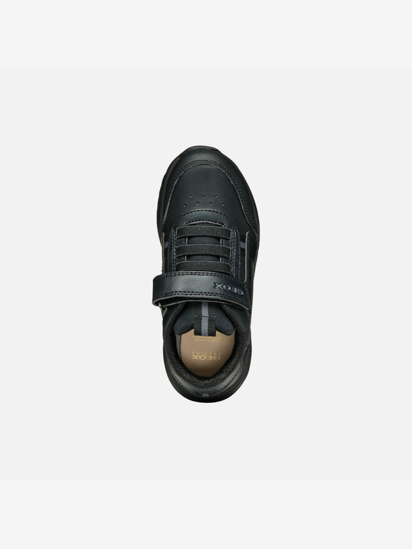 Geox Schwarze Jungen-Turnschuhe Geox Briezee