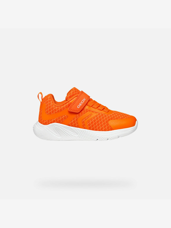 Geox Orangefarbene Geox Sprintye Turnschuhe für Jungen
