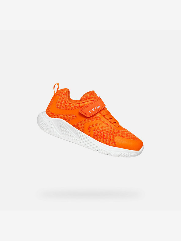 Geox Orangefarbene Geox Sprintye Turnschuhe für Jungen